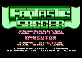 Screenshot Thumbnail / Media File 1 for Fantastic Soccer (1989)(Zeppelin Games)[m Roemer][k-file]